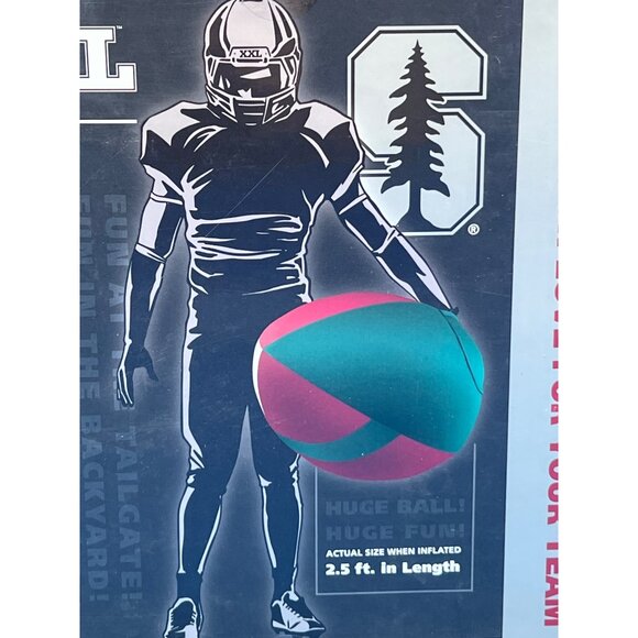 Stanford University Super Sports XXL Inflatable Football Set - Picture 4 of 4